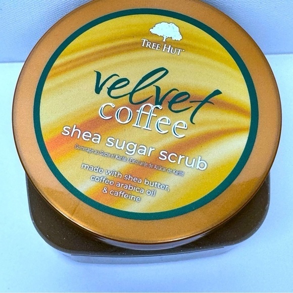 Tree Hut Shea Sugar Scrub Velvet Coffee Nwt - Picture 6 of 10